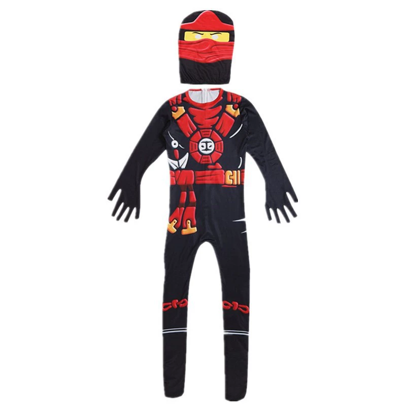 Набор 2023 года LEGO Cos Cos костюм детский Phantom Ninja одежда на Хэллоуин LEGONINJAGO костюм