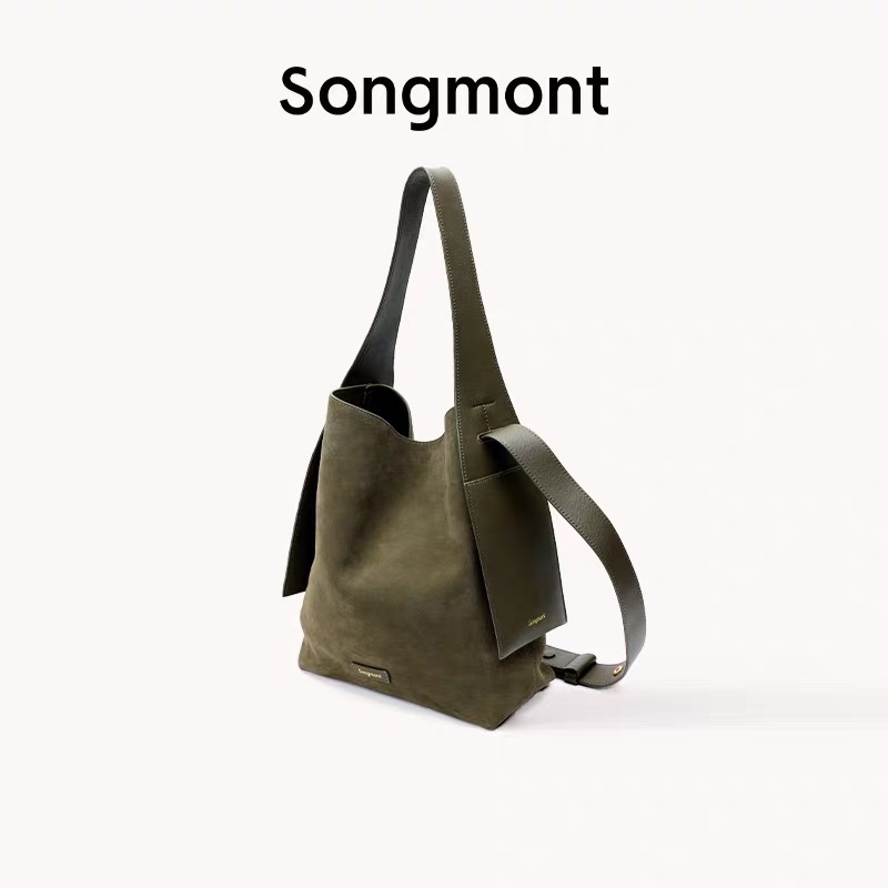 Songmont de muntjac de tamaño mediano y grande cuelga el bolso especial del diseñador de un hombro de cercanías para llevar a Maillard en otoño e invierno