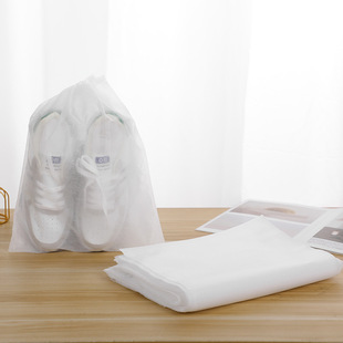 Spot sun shoes anti-yellow bag non-woven dust bag non-woven shoe bag storage bag white shoes non-woven shoe bag