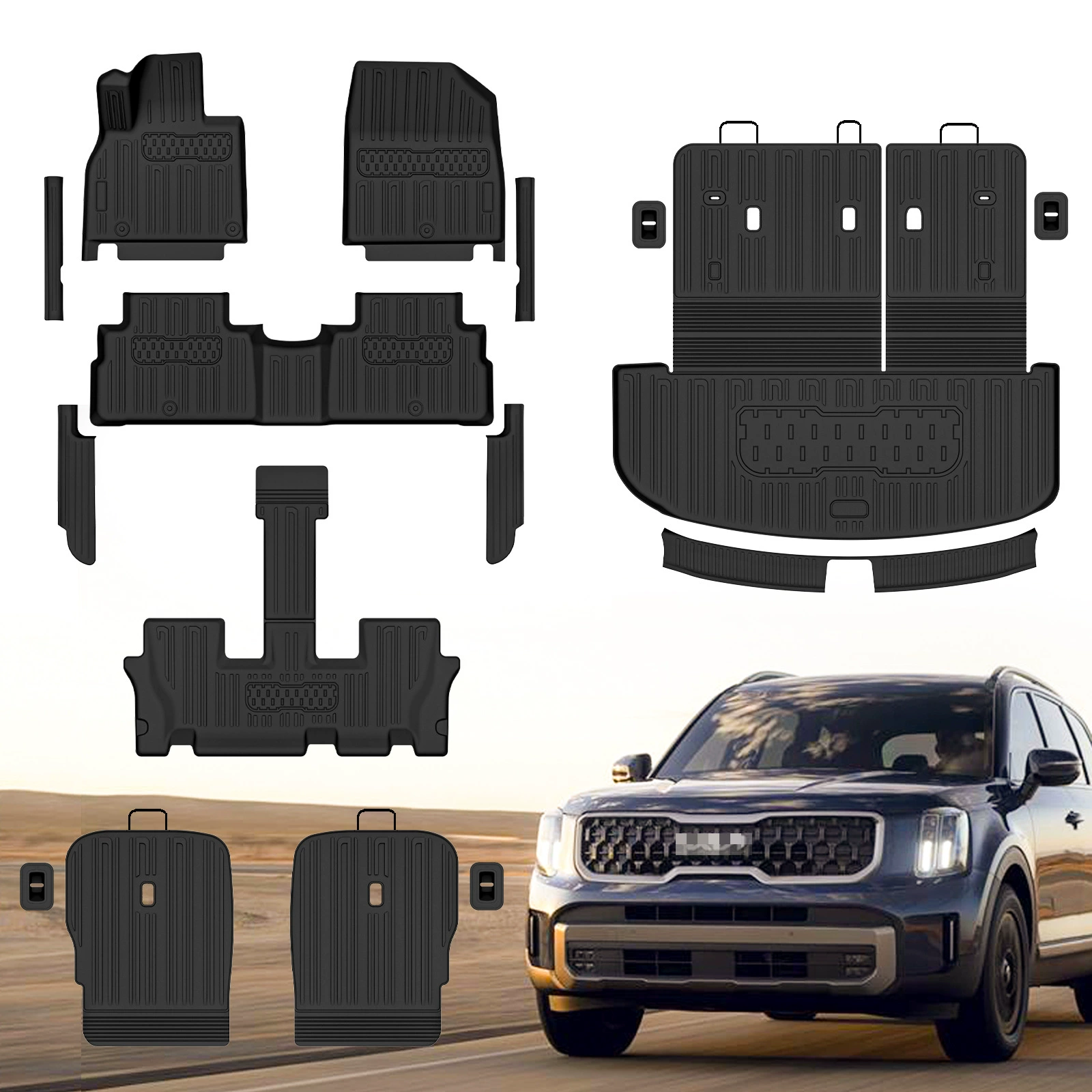 Для Северной Америки Kia Telluride Kia специальные коврики