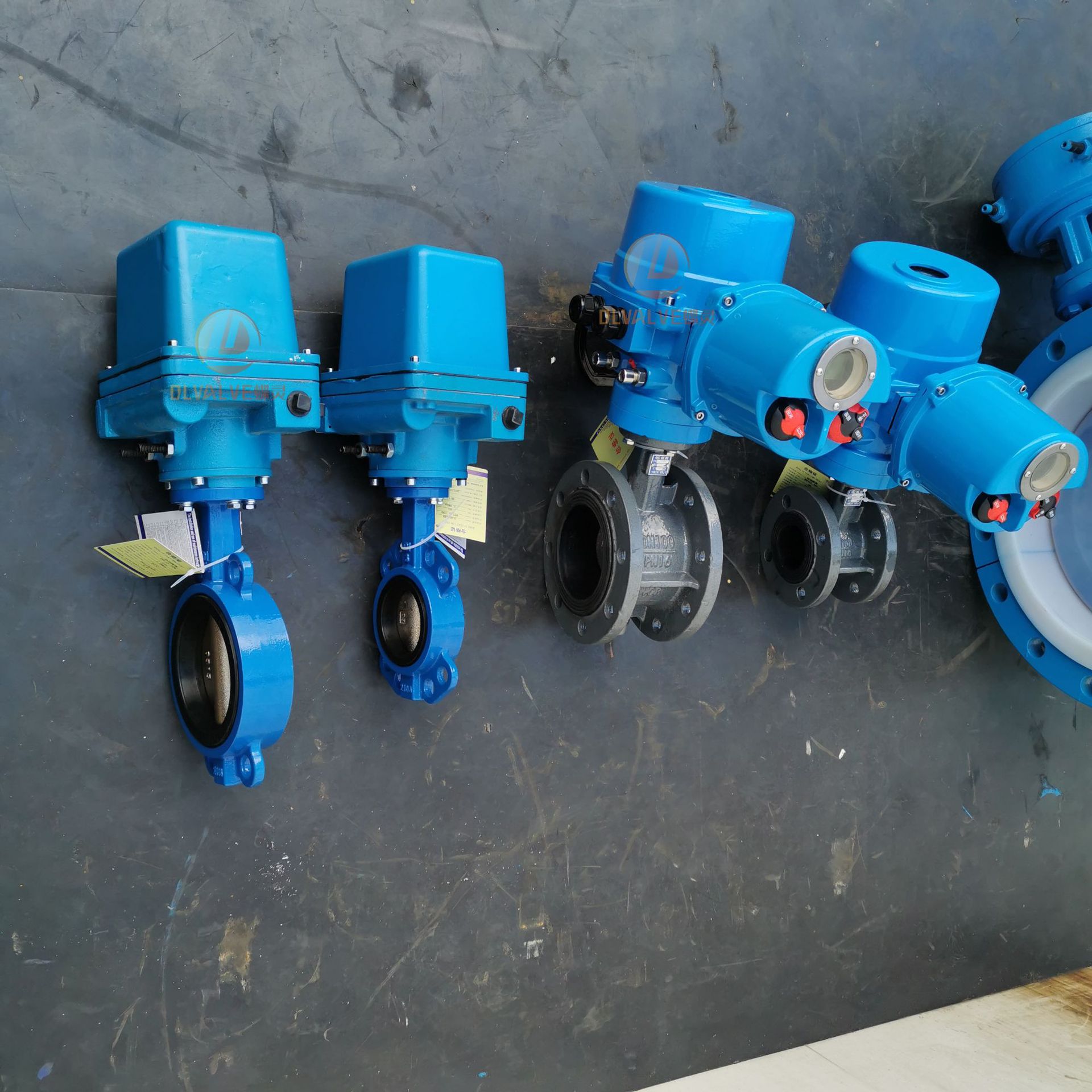 断电复位型小口径阀门 电动铸铁蝶阀D971X-10Q DN80