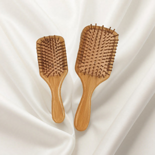 Household Head Meridian Air Cushion Comb Massage Large Comb Women's Long Hair Special Electrostatic Hair Loss Prevention Bamboo Airbag Wooden Comb