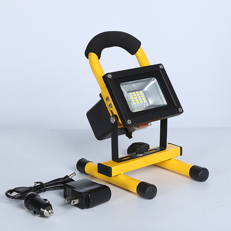 应急可充电投光灯移动便携式手提灯户外露营夜市摆摊超亮强光LED