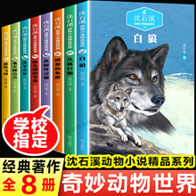 沈石溪动物小说全集正版全8册沈石溪的书全系列 小学生三五六年级