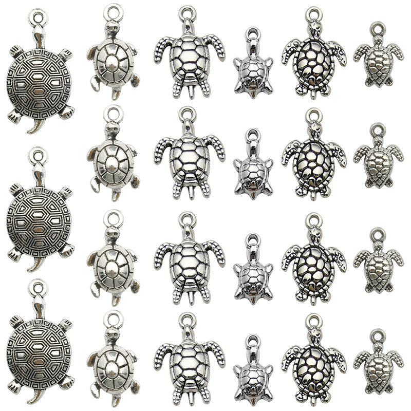 1 Piece Alloy Tortoise Polished Pendant display picture 9