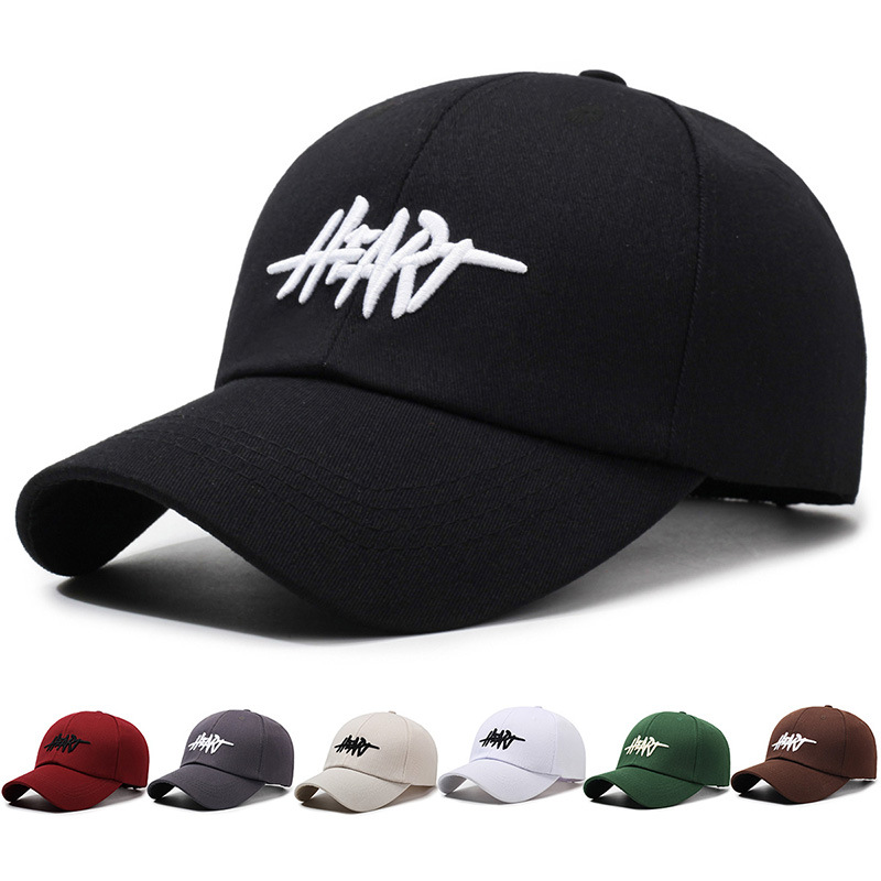 Hat New Letter Embroidery Baseball Cap Men's and Women's Fashion Casual Easiest for Match Outdoor Sports Travel Sunshade Peaked Cap