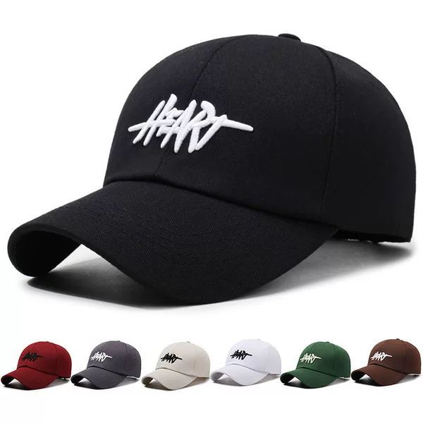 Hat New Letter Embroidery Baseball Cap Men's and Women's Fashion Casual Easiest for Match Outdoor Sports Travel Sunshade Peaked Cap