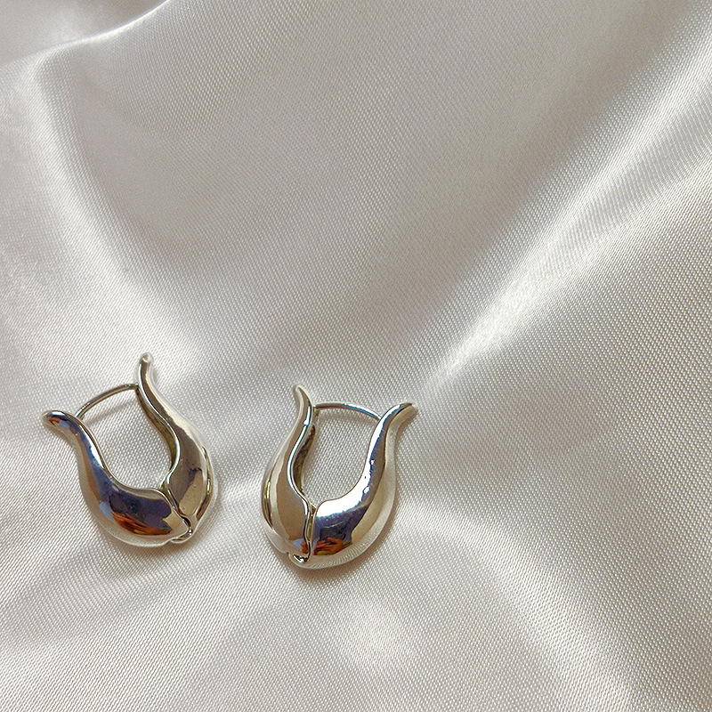 15g Weight Alloy Ear Needle Material Ear Studs Classification 1 Pair Quantity Holiday, Daily, Date Occasion Alloy Material Geometric, Solid Color Pattern Women's Gender Plating Design Vintage Style Style 1 Pair Vintage Style Geometric Solid Color Plating Alloy Ear Studs 4
