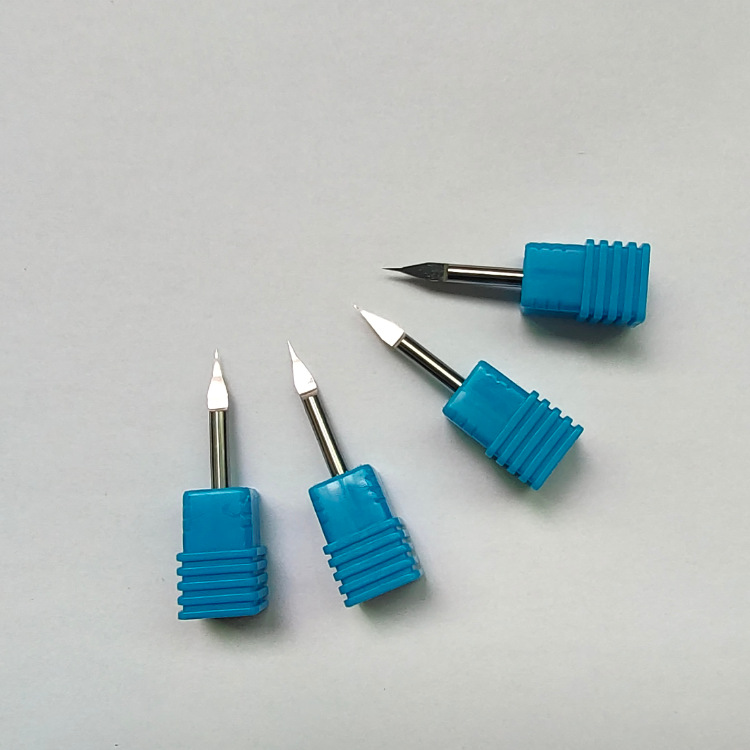 电脑雕刻刀 钨钢平底尖刀 锥度刀 刻字刀 实木 精雕 浮雕专用刀具