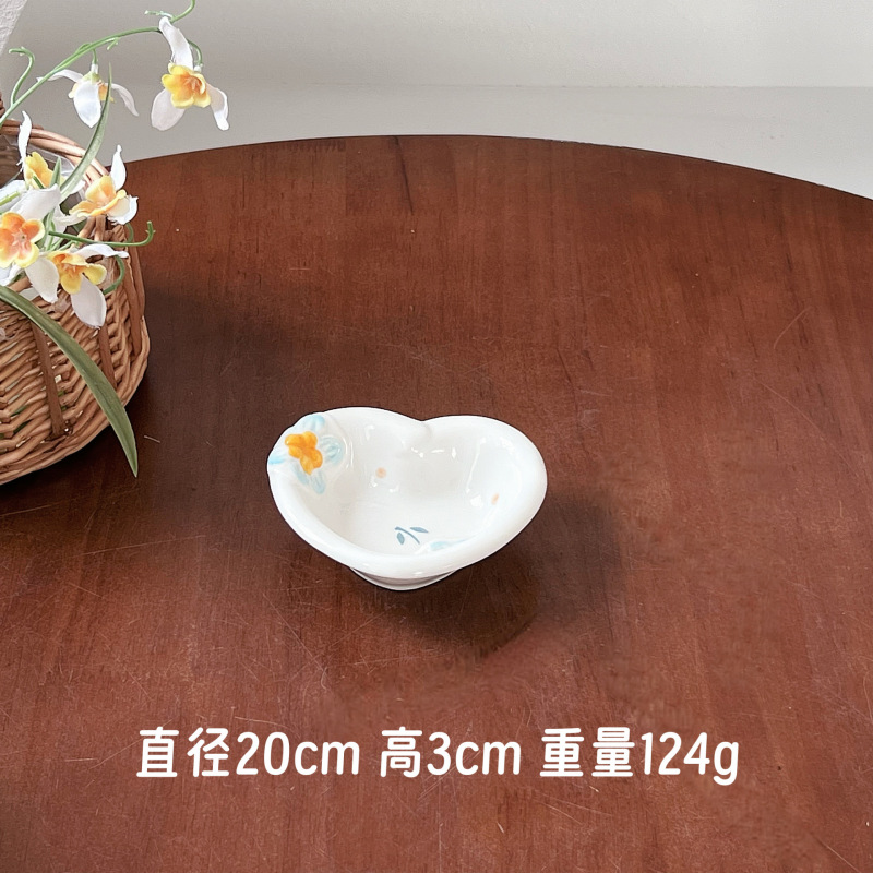 春の花食器、小さな生野菜皿、食器、エンボス加工家庭用セット、高価値ボウルとプレートセット、ボウルセット|undefined