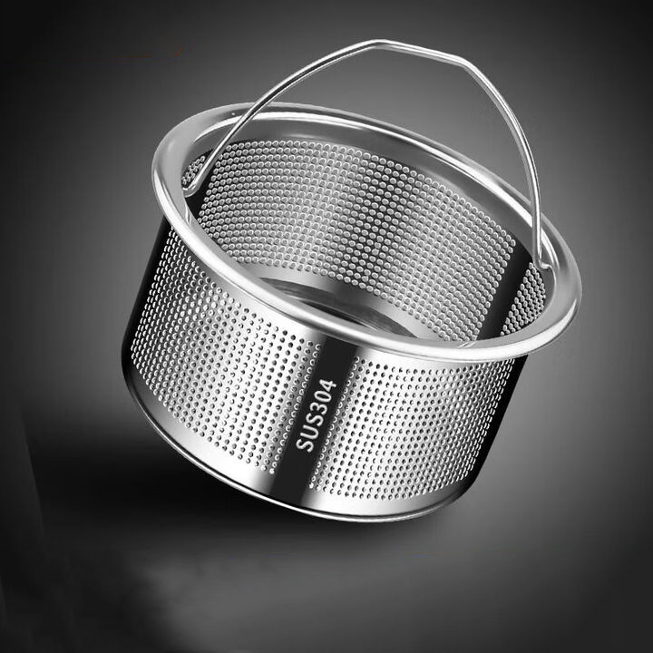 Sink Filter Kitchen Sink Filter Stainless Steel Sink Anti-Blocking Drain Leakage Net Sink Universal