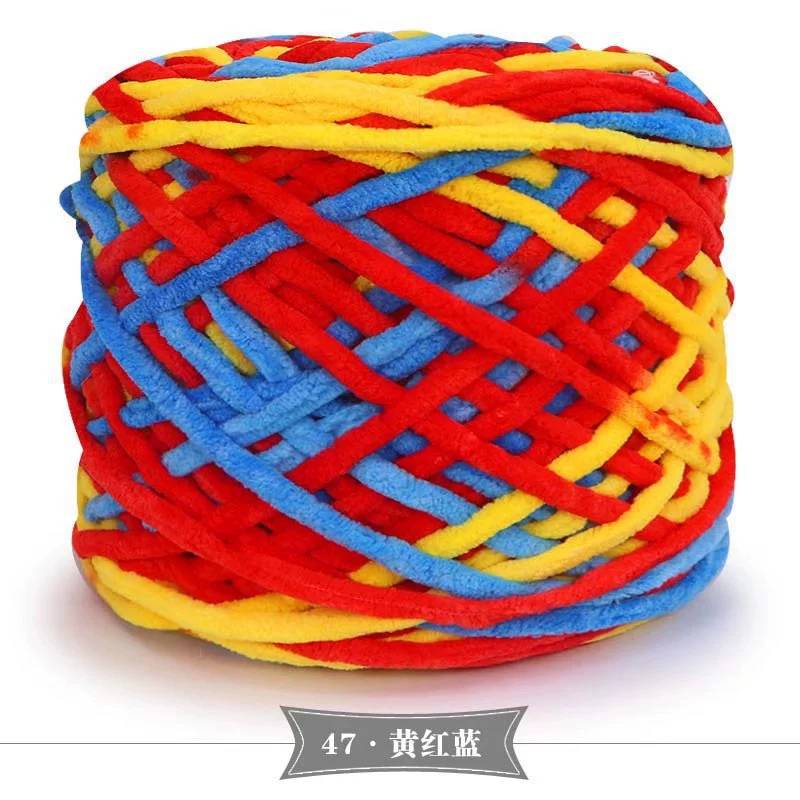 Плюшевые нити пряжи 3.3 для самодельных тапочек, объемная шерстяная а111?