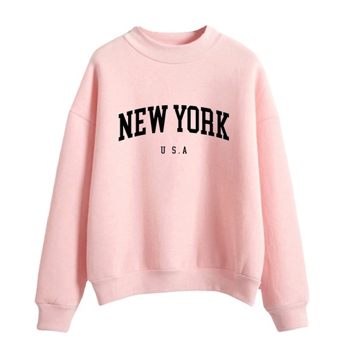 Yearly Sweatshirt High Neck Item AliExpress Amazon Independent Station Women's WishTEMU