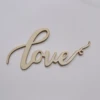5 love wooden inserts, about 15CM wide