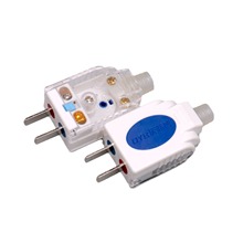 帶鎖180度翻蓋電源線插頭扦頭二腳工業插頭10a二極工業插頭