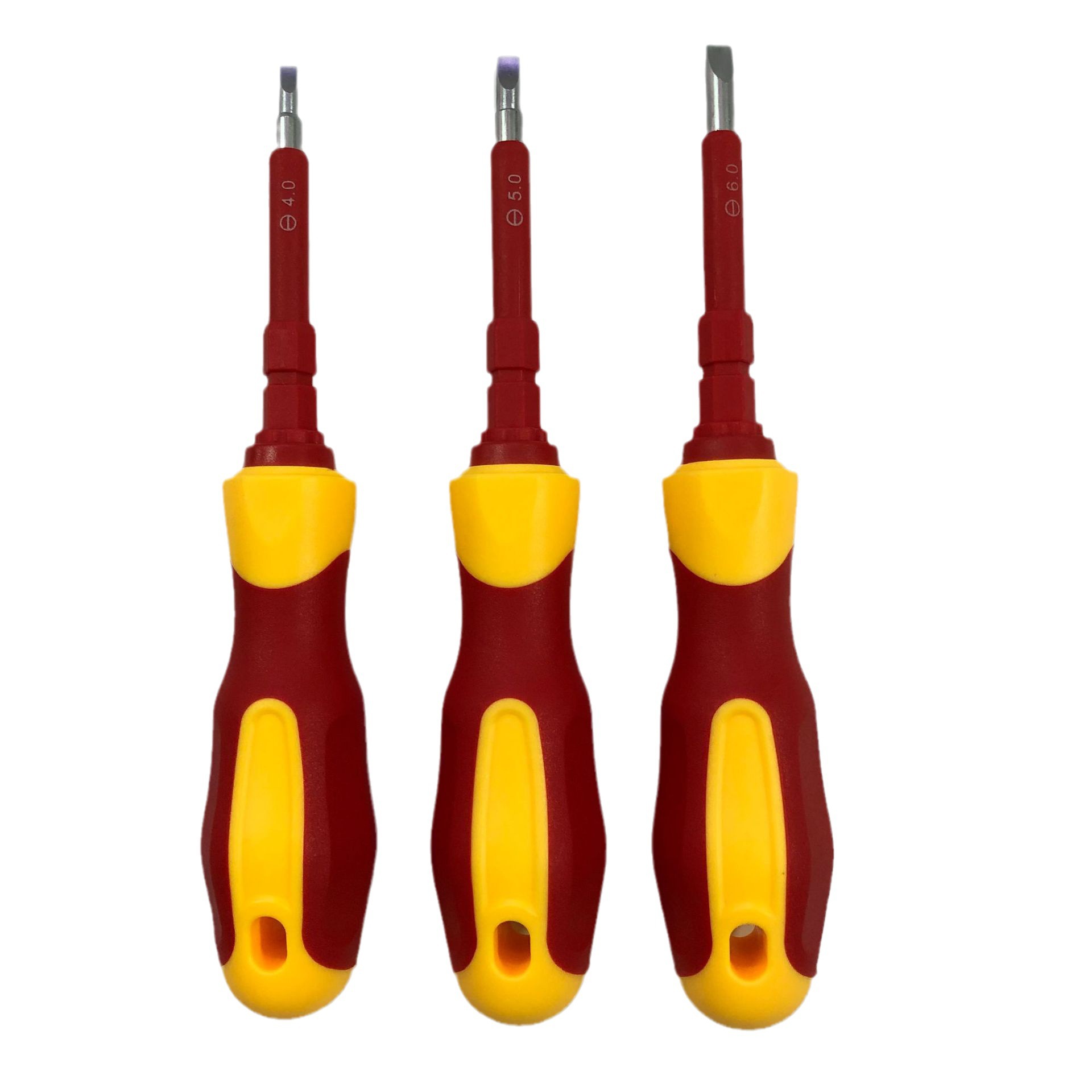 FUENTE fabricante de doble propósito aislado electricista lote aislado destornillador hogar de seguridad de alta presión resistente