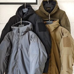高质量军鸟棉服连帽外套男女款户外运动防风连帽保暖LOGO登山服