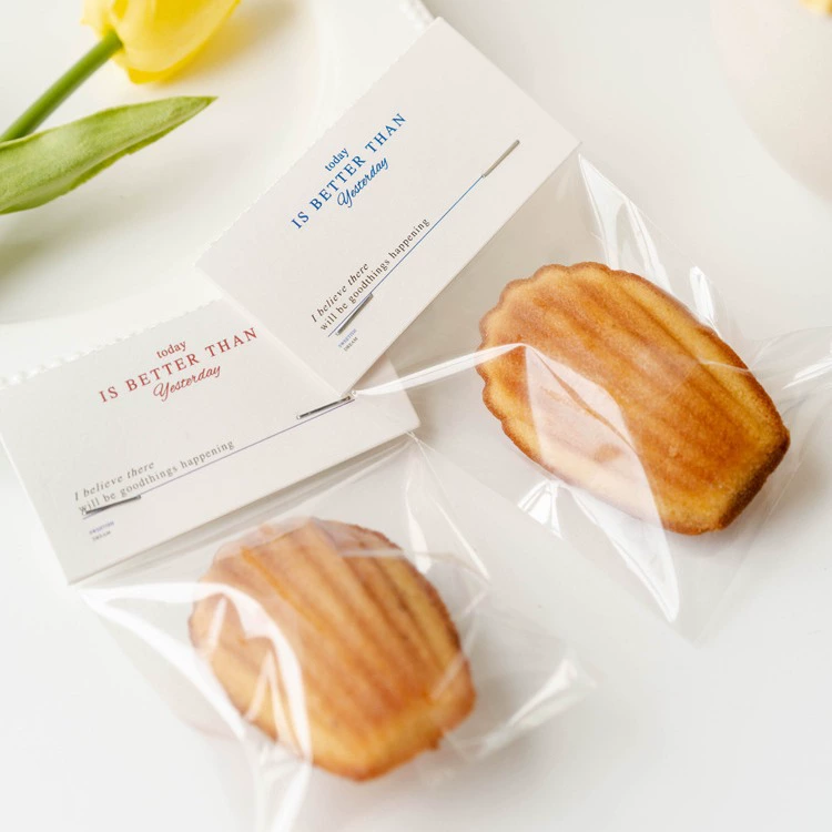 Японское картонное заголовок для печенья, прозрачная упаковочная сумка, запеченное молоко, финики, марелен, нуга, снежинка, печенье