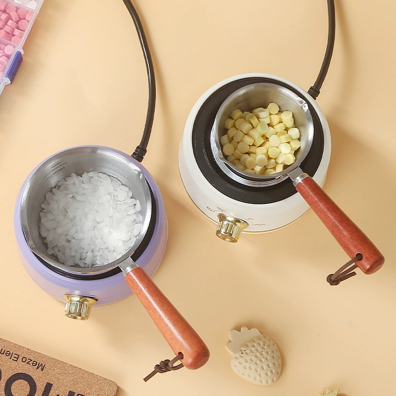 [DIY стеклянная бутылка с сахарным углем, плавильный прибор, плавка масла, нержавеющая миниатюрная кастрюля для плавления воска]