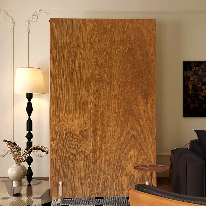 Solid Wood Screen Partition Living Room Medieval Wabi-Sabi Clothing Store Mobile Background Wall Entrance Entrance Blocking Decorative Partition