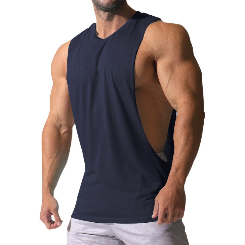 Camiseta sin Mangas Deportiva para Hombre de Poliéster para Ocio