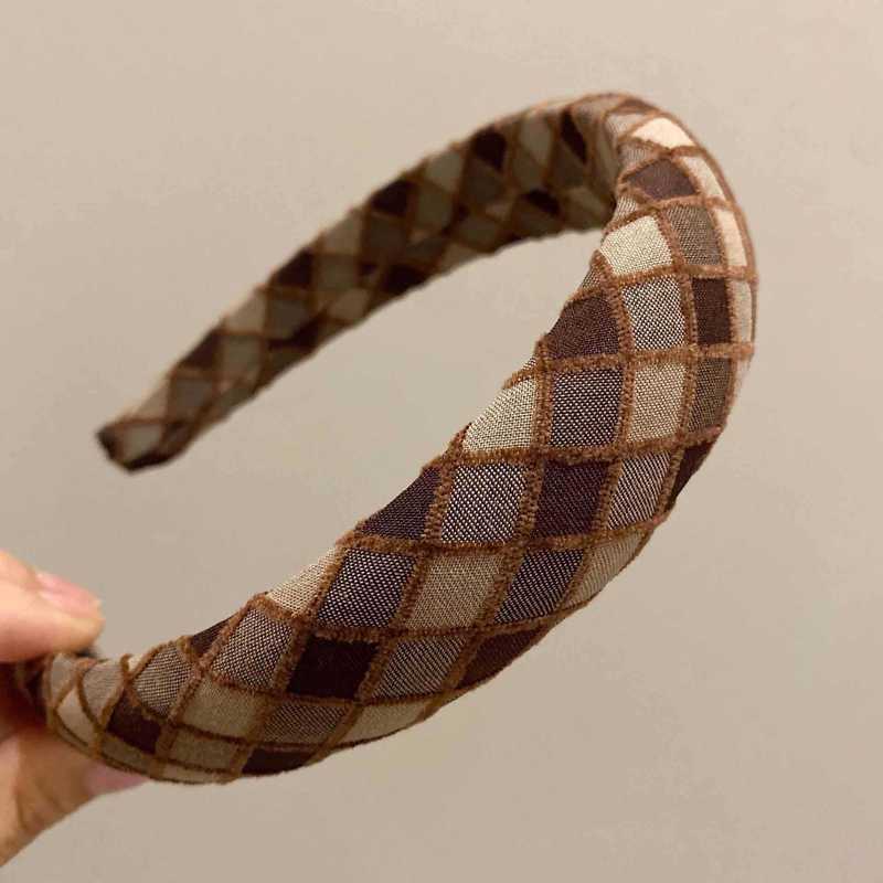 ゴールドラベル高頭蓋秋冬ヘッドバンド女性のハイエンド西洋ファッションヘッドバンド 2024 新しいヘアアクセサリー頭骨卸売|undefined