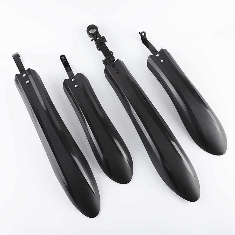 Bicycle Fenders 24.26.27.5 Mountain Bike Extended and Thickened Quick-Release Mudguard Accessories Bicycle Fenders 24.26.27.5 Mountain Bike Extended and Thickened Quick-Release Mudguard Accessories