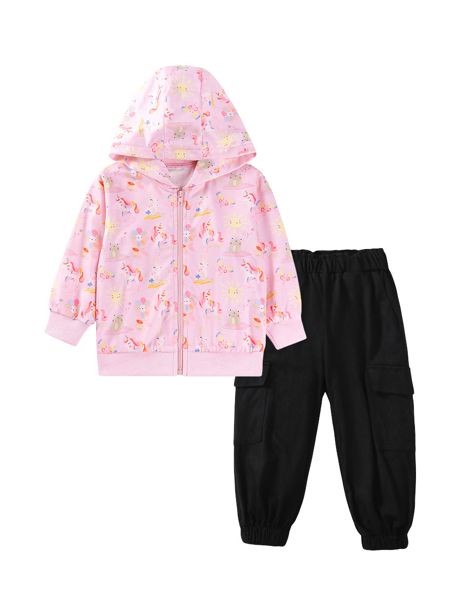 Little Maven Source Factory Ropa para niños al por mayor Suéter con capucha de otoño para niñas Chaqueta para niños de estilo europeo y americano