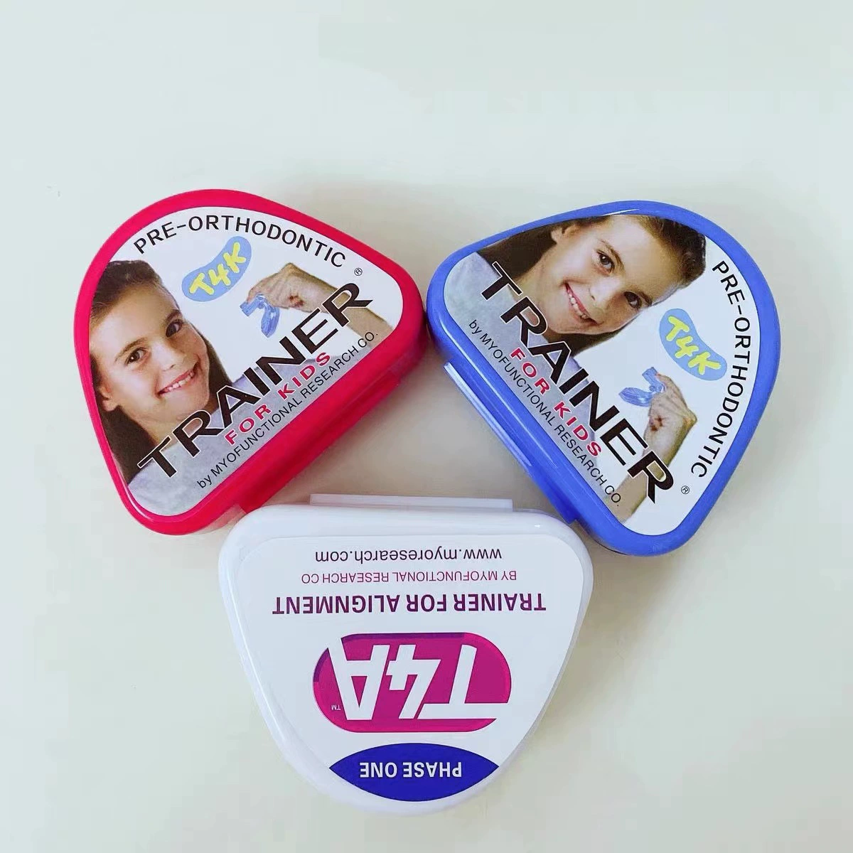 Protective night orthotics for children's teeth for braces for correct bite, (Physicals)