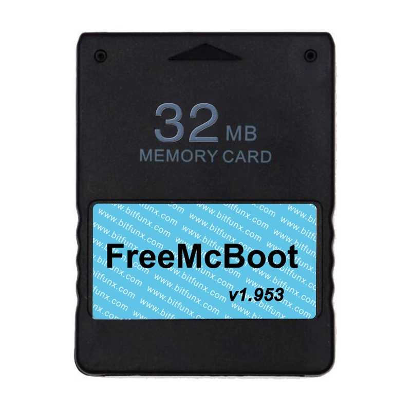 Карта памяти PS2 FreeMCboot v1.953 8MB/16MB/32MB/64MB архивная карта памяти