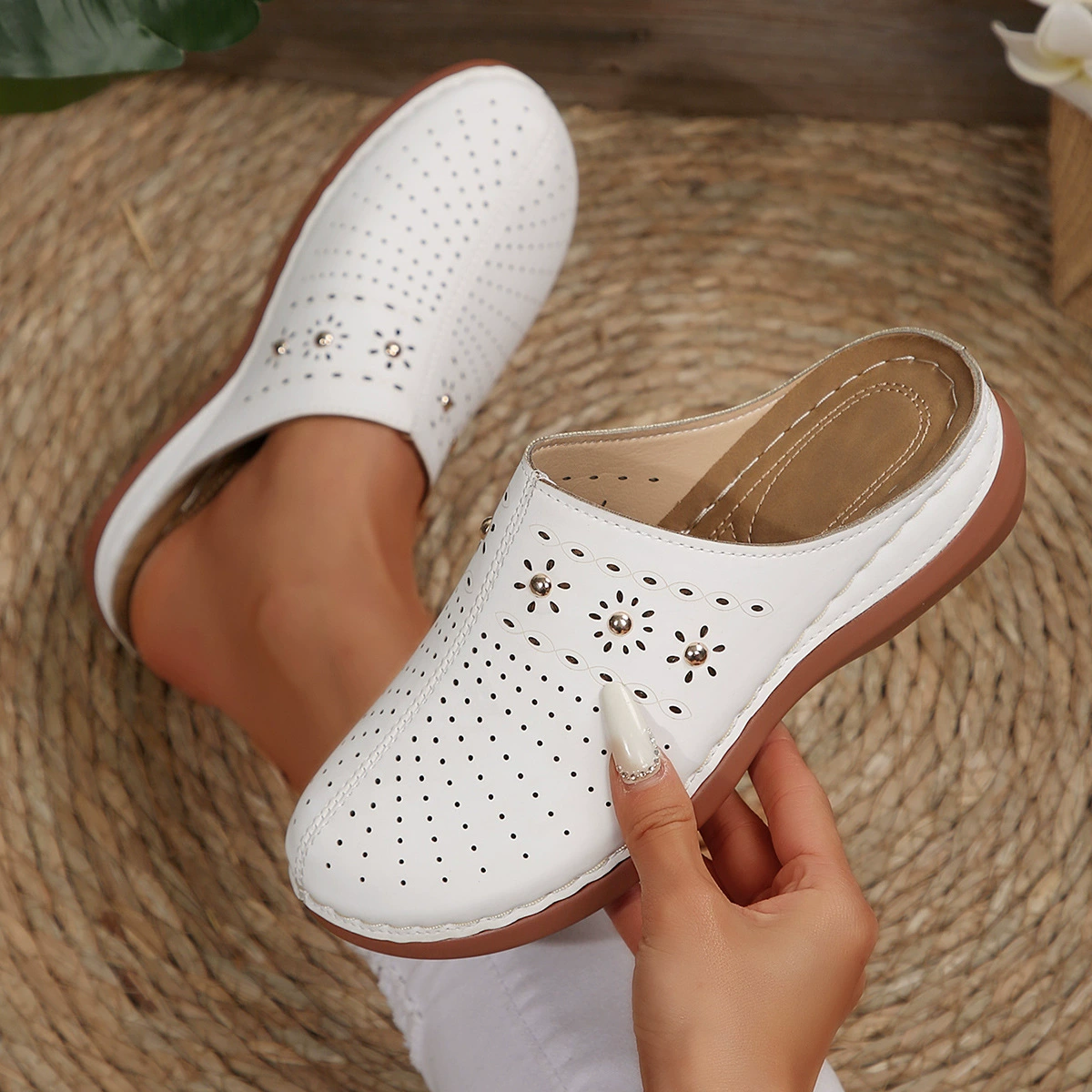 (Cross-border trading), summer universal non-slip slippers, plus size