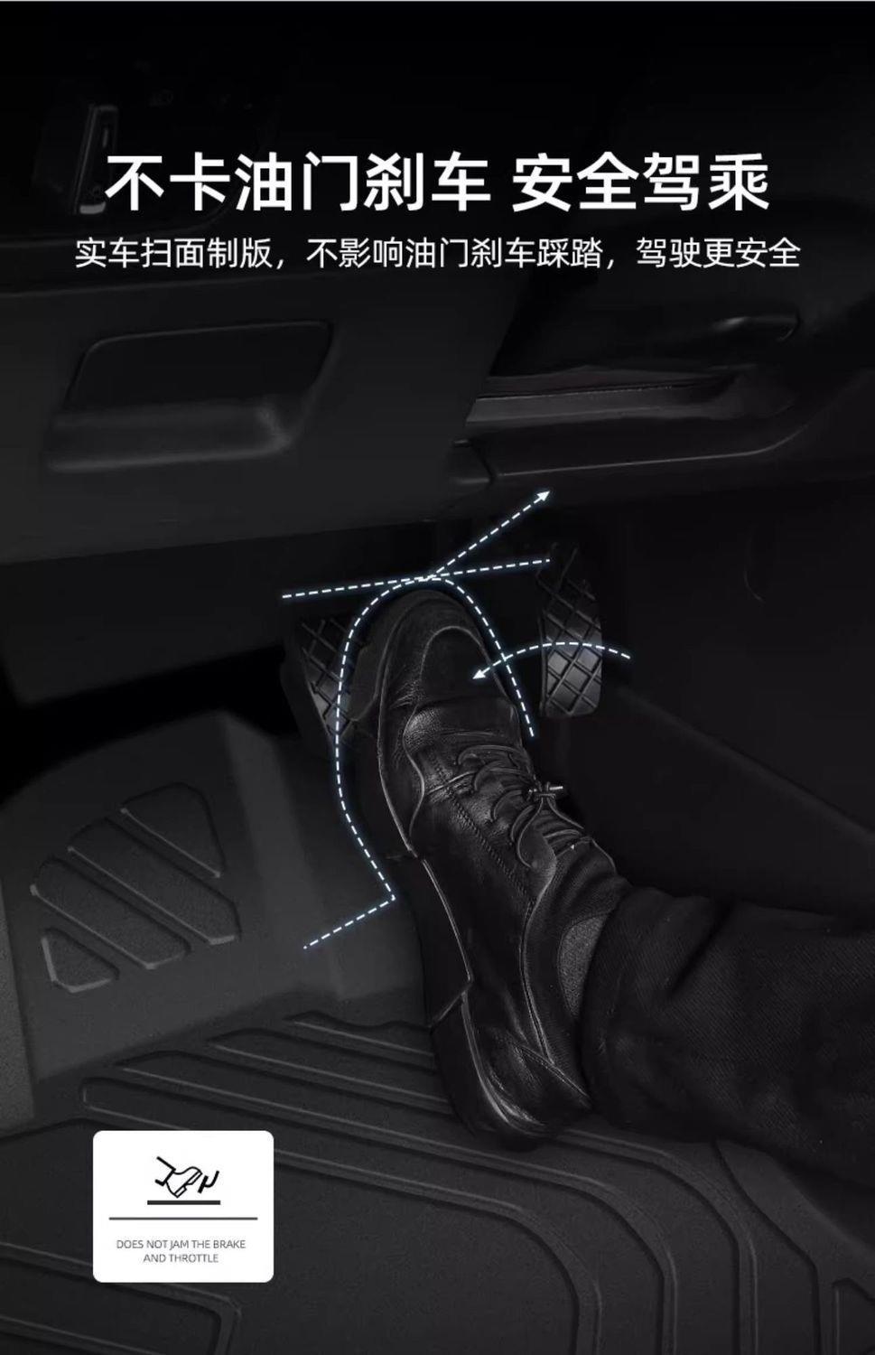 Suitable for Honda HaoYing TPE car floor mats, upgraded with 3D particles, non-slip, fully enclosed, waterproof, wear-resistant, eco-friendly, and odorless