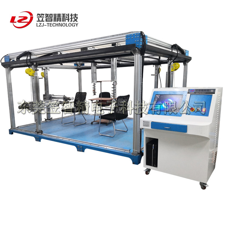 东莞笠智精家具所有力学性能测试机 办公桌试验机 桌子椅子试验机