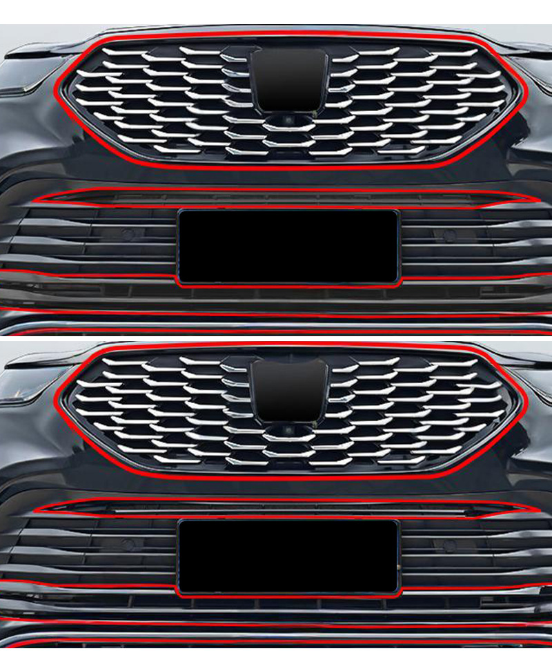 Suitable for Toyota Crown 21-26 Models, Insect-Proof Net, Grille Protection Net, Clip-On Installation, No-Disassembly Modification Accessories