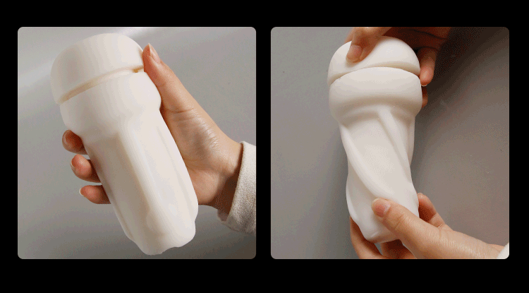 Jiuai Automatic Male Masturbator Cup with Vibration and Sound, TPE+ABS, Black — detail image 22