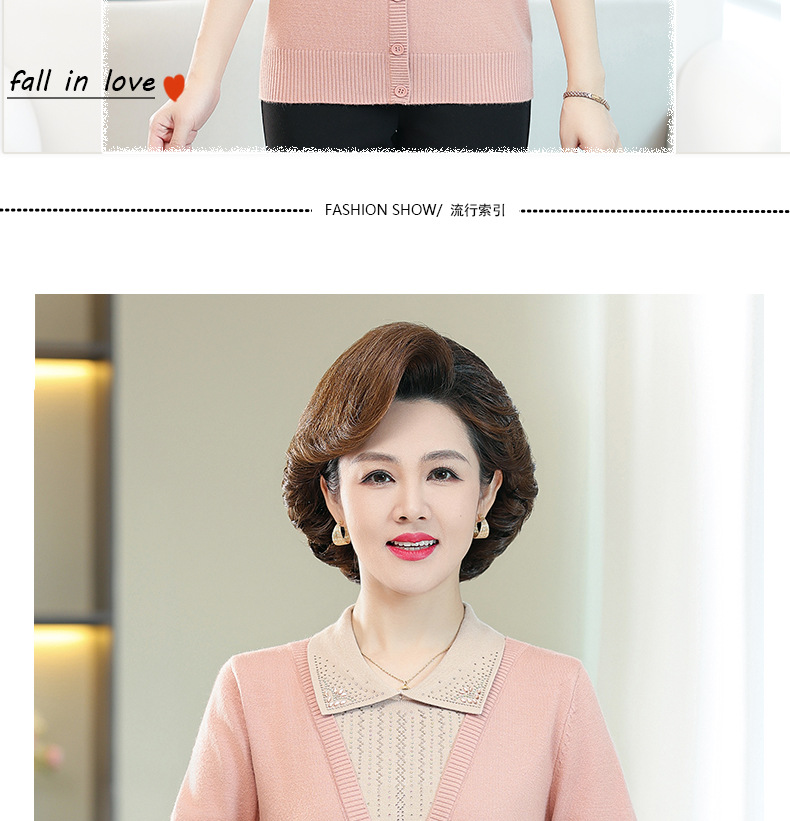 D7064 750K ÁO LEN NỮ TONTDI ÁO LEN DÀI TAY MÙA XUÂN THU ĐÔNG TRUNG NIÊN KÍN CỔ THỜI TRANG NỮ G02 SẢN PHẨM MỚI