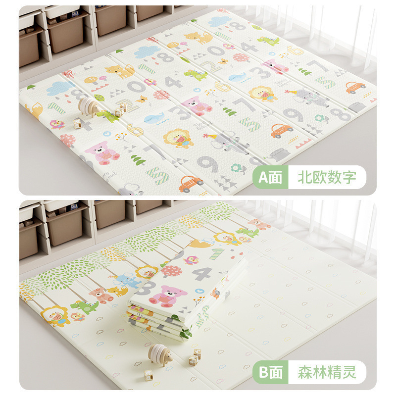 Baby engrosado cojín de trepa, cojín de trepa, cojín de trepa plegable de espuma infantil, cojín de dormitorio a prueba de agua