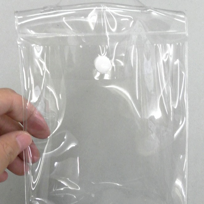 定 做PVC袋子挂钩PVC塑料袋内衣PVC包装袋手提袋礼品袋定 做