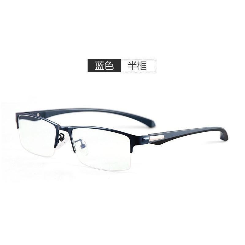 Antiguo gafas antiluz azul para hombres gafas ultraligeras de alta definición negocios de mediana edad leer gafas de luz viejas