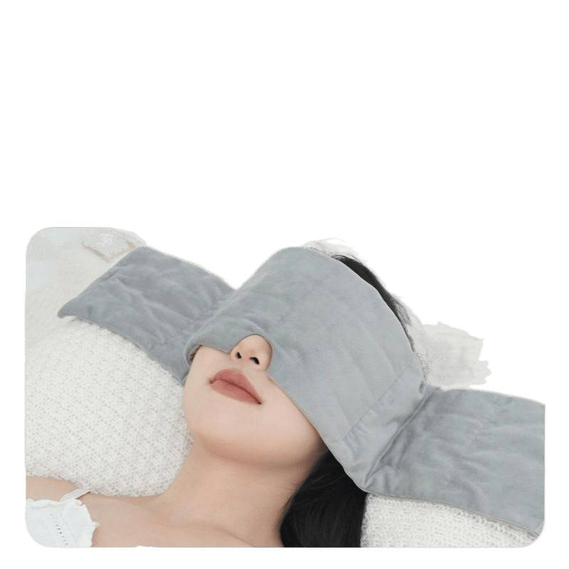 重力头巾眼罩睡觉专用欧美科技遮光睡眠神器女男缓解疲劳|undefined