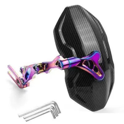 Universal Rear Fender for Electric Motorcycle Fender - third-generation-mudguard-with-universal-bracket-iridescent-finish