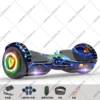 6.5-inch blue phoenix tail luminous wheel + remote control gift bag