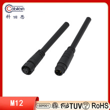 M12�����S�~� ������ 2о��ĸ�^ IP67 ����ϴ��C��ˮ�B����