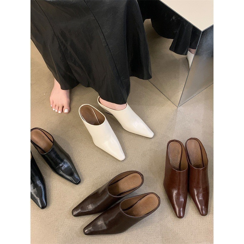 Damen Pantoletten Mit Keilabsatz Modische Clogs Mit Karreeform_voghion.com
