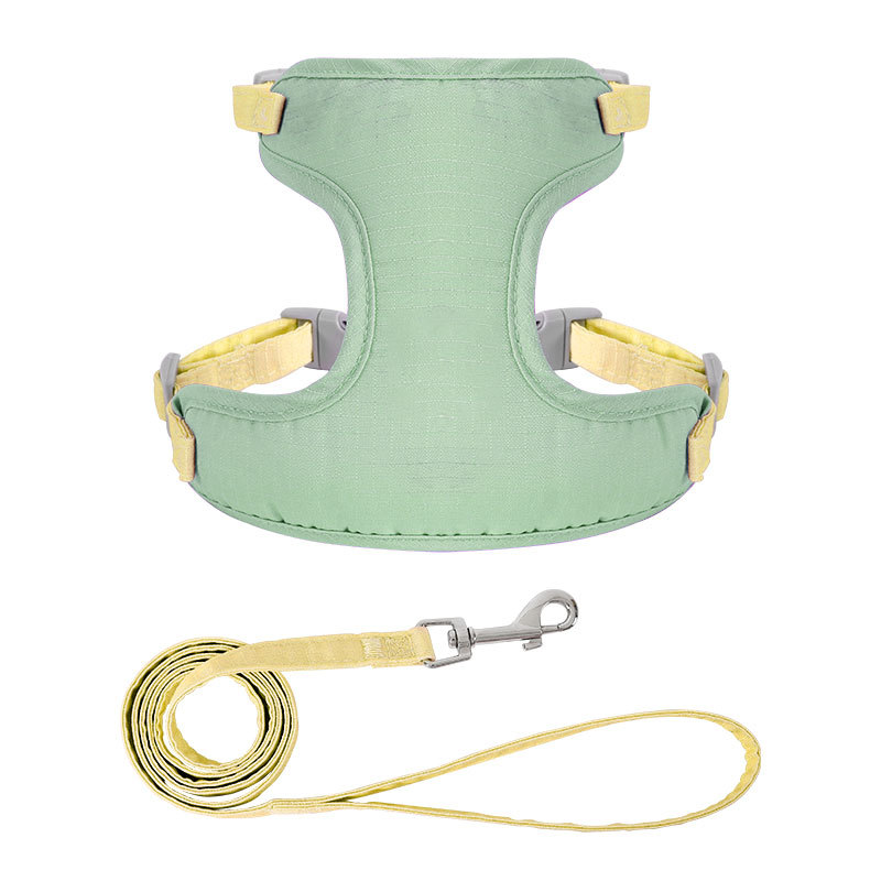 Correa de gato transfronteriza anti-rotura gato especial caminar cuerda chaleco gato cadena pequeña leche gato cuerda en forma de I