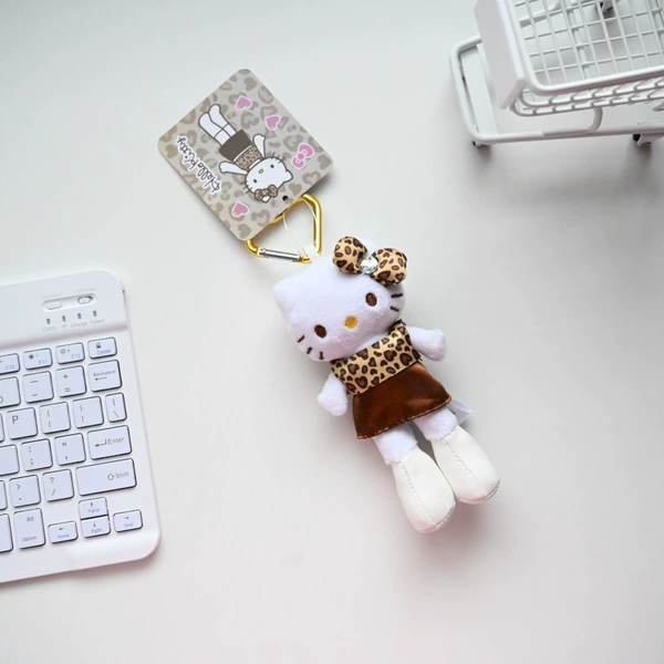 LJ brown leopard print KT cat