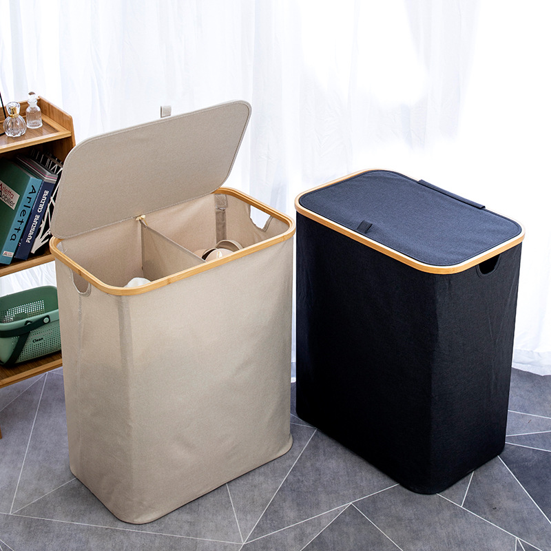 Venta transfronteriza tela impermeable tela Oxford plegable cesto de ropa sucia cesto de almacenamiento de gran capacidad de lavandería