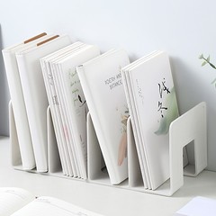 透明書立亞克力兒童書立架桌面書架分隔板書本台面書桌置物架桌上