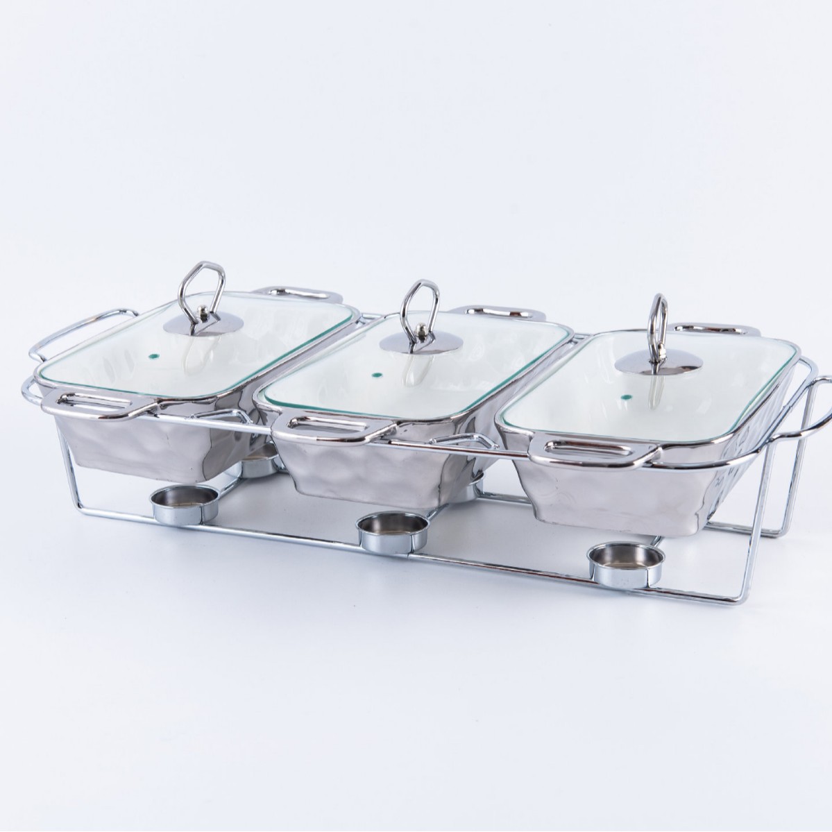 Stone pattern silver