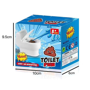 Cross-Border Hot-Selling New Product Spray Toilet Trick Toy Funny Decompression Entertainment Gift Small Toy Factory Direct Sale